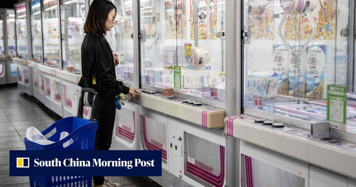 Japanese arcades add everyday goods to claw machines as inflation bites