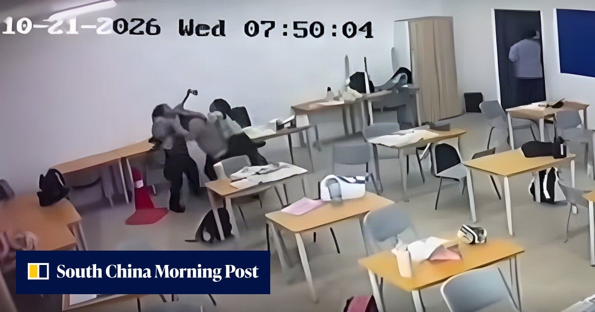Malaysian teen arrested after live-streaming axe attack on teacher in class