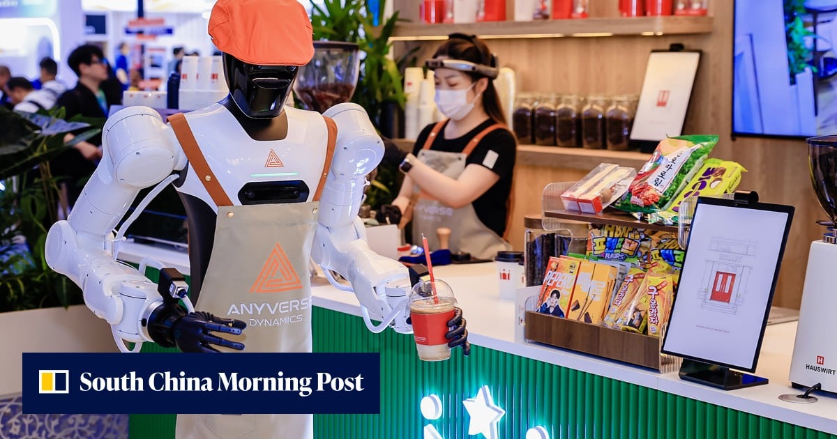 China’s humanoid robots go job hunting in South Korea