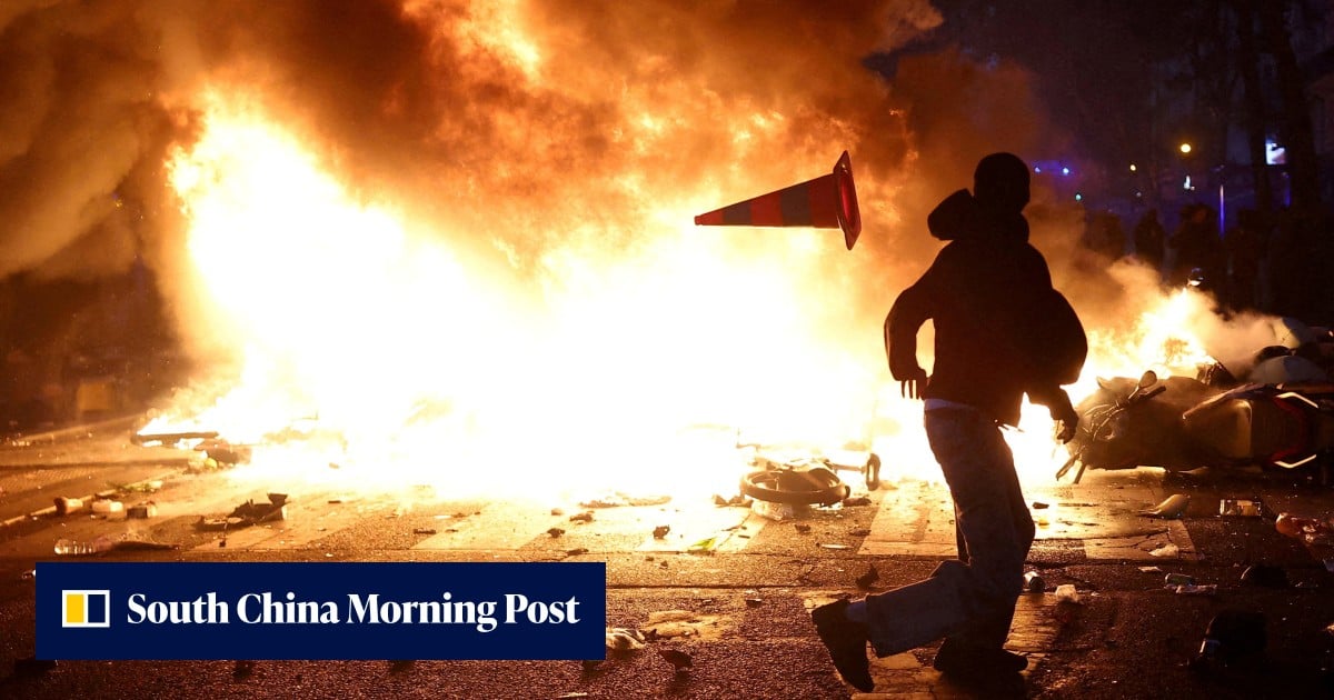 ‘Here they go again’: Chinese students in France hunker down amid protest chaos