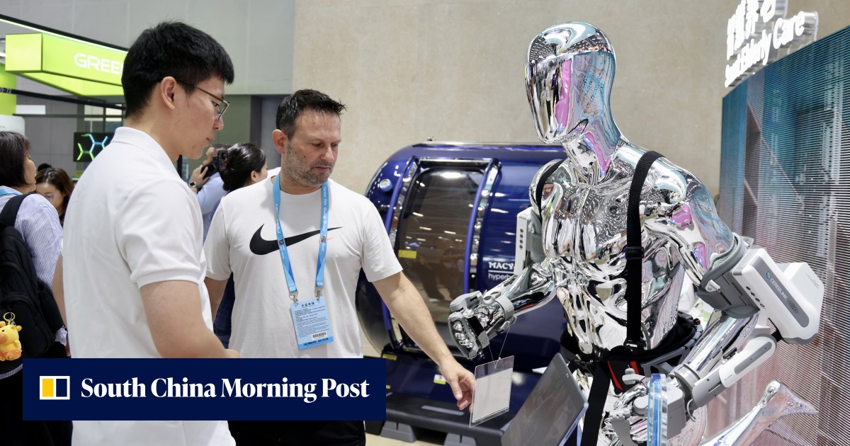 Exoskeletons, anyone? China showcases next-gen technology at annual trade fair