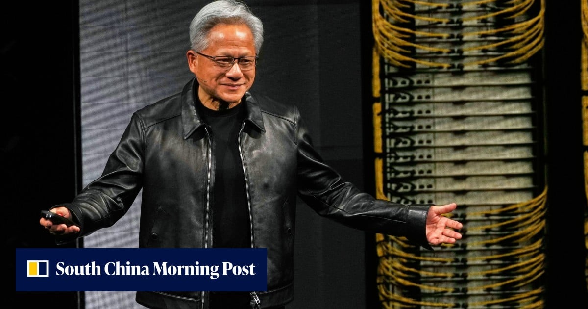 Jensen Huang pushes AI in energy-rich Kazakhstan, shrugs off bubble fears