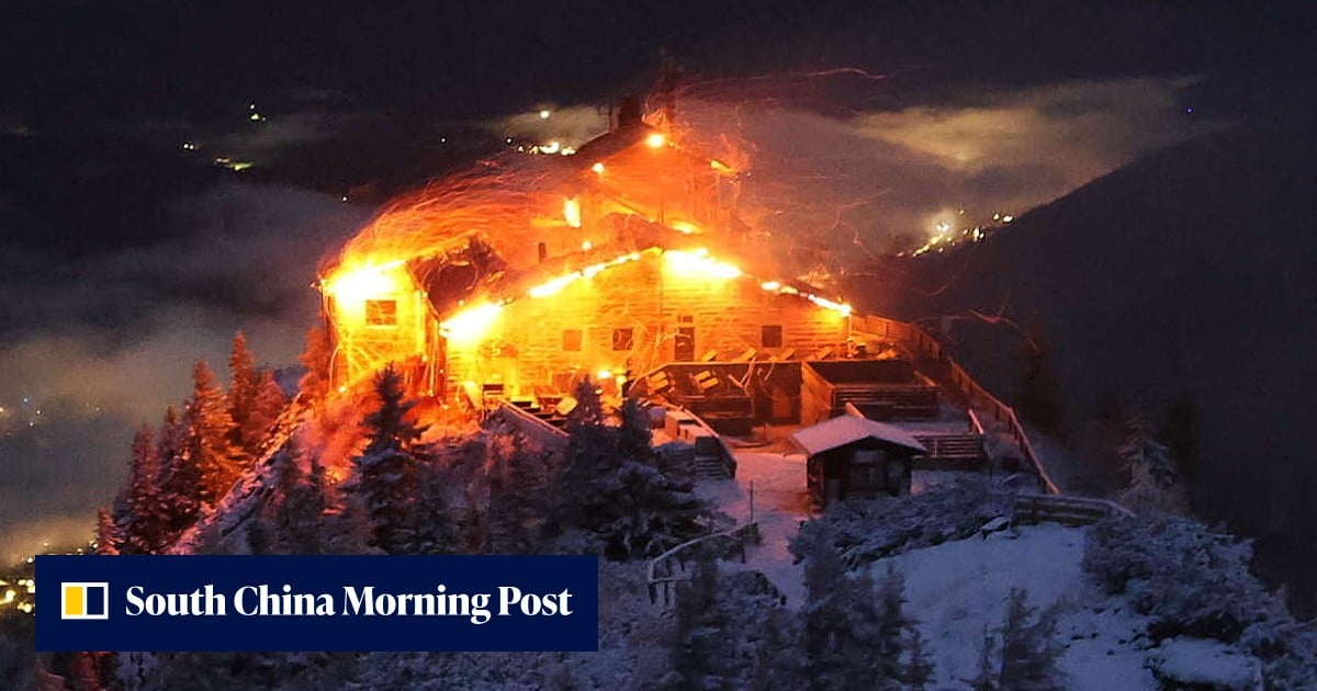 German man detained after fire wrecks Hitler’s ‘Eagle’s Nest’ mountain retreat