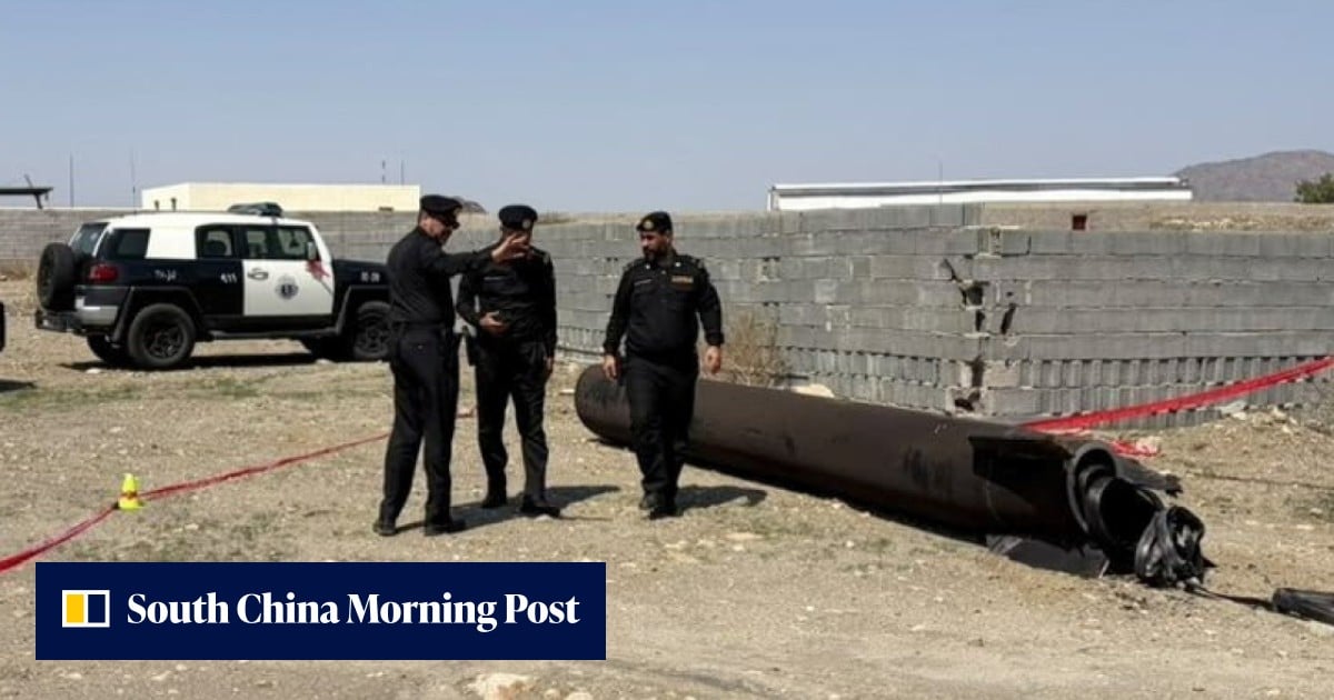 Saudi coalition intercepts missile as Houthis claim new attack on Riyadh airport