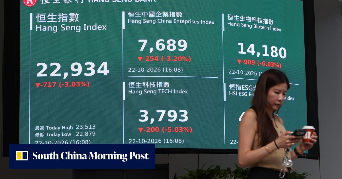 Hong Kong financial summit draws global leaders as investors watch stocks