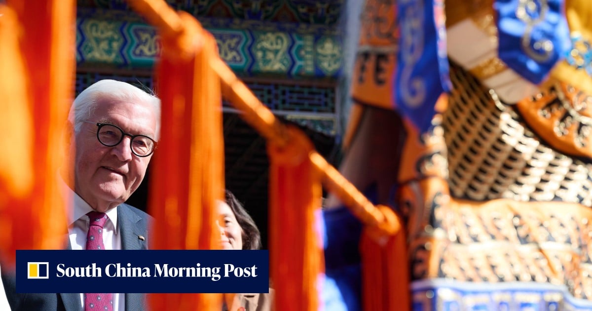 Germany does not want China decoupling but must defend interests, president says