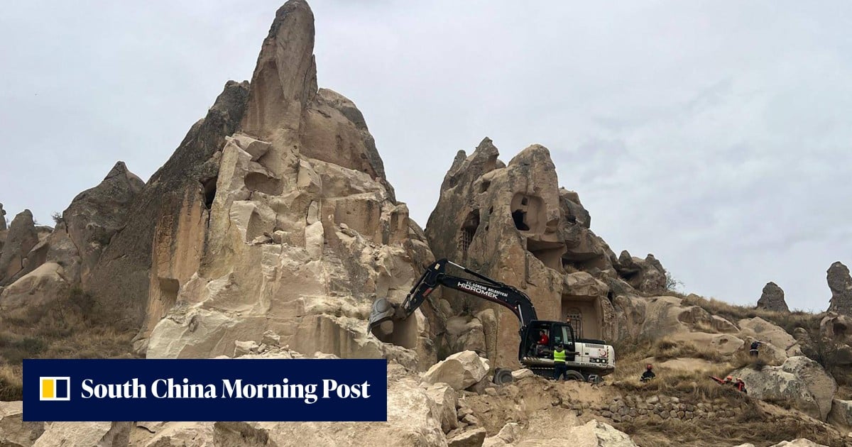 3 killed after ‘fairy chimney’ collapses in Turkey’s touristic Cappadocia