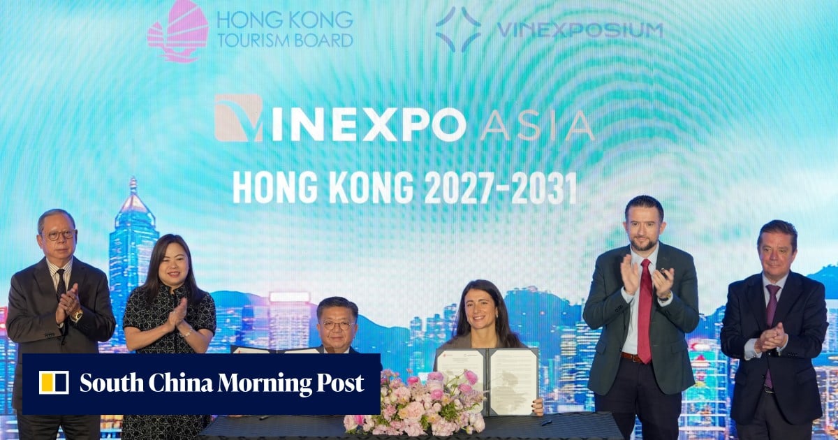 Hong Kong to be exclusive host of Vinexpo Asia trade fair for next 5 years