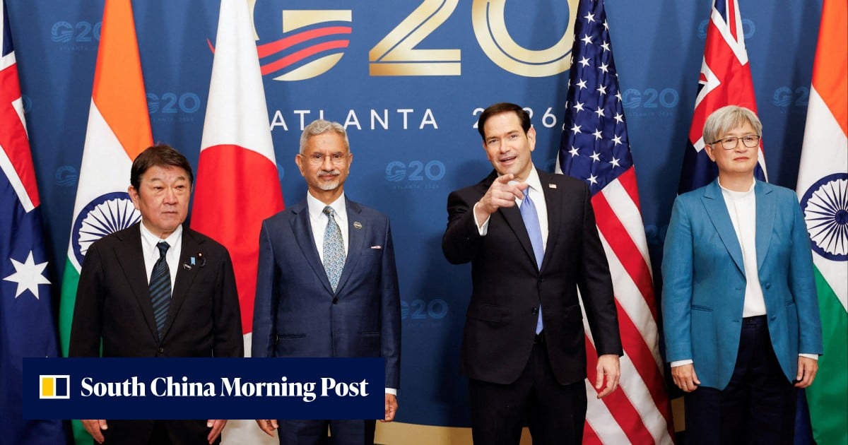 Quad diplomats finalise summit before Trump-Xi meeting