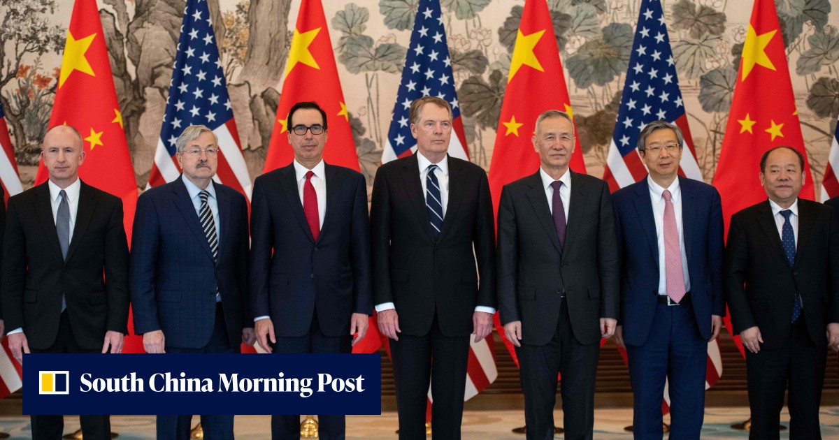 US and China wrap up ‘constructive’ trade talks with pledge to meet ...
