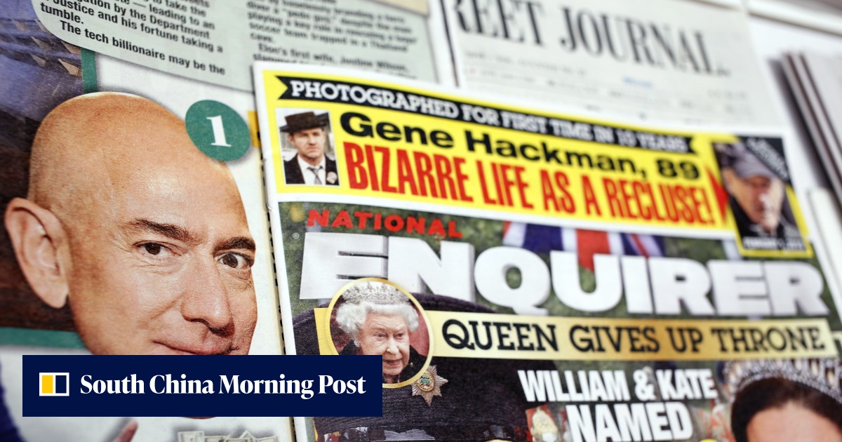 National Enquirer for sale after Donald Trump hush-money and Jeff Bezos ...