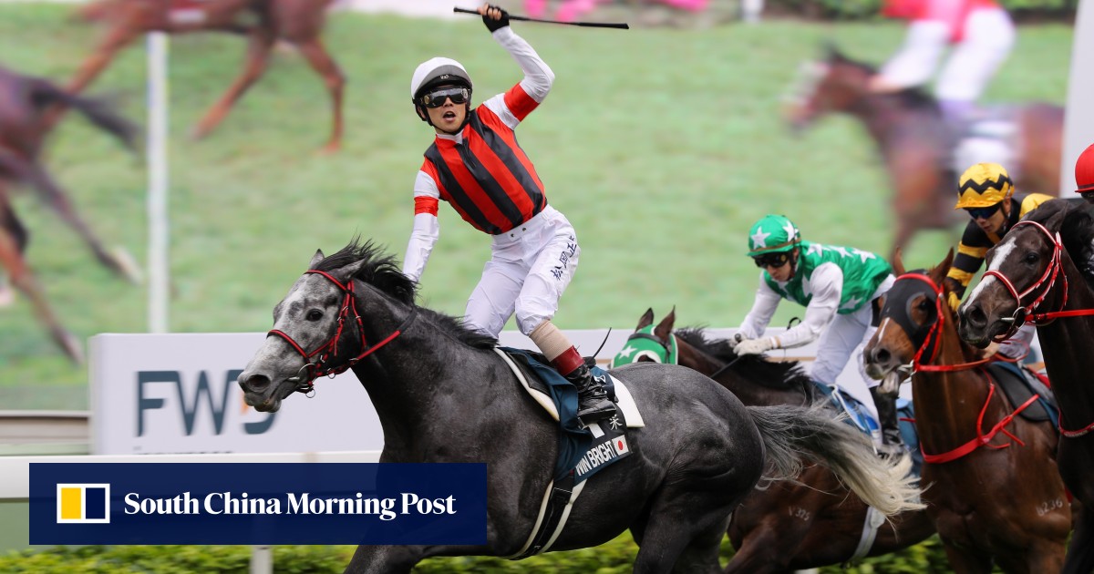 Japan's Win Bright ambushes QE II Cup and trainer outlines plans