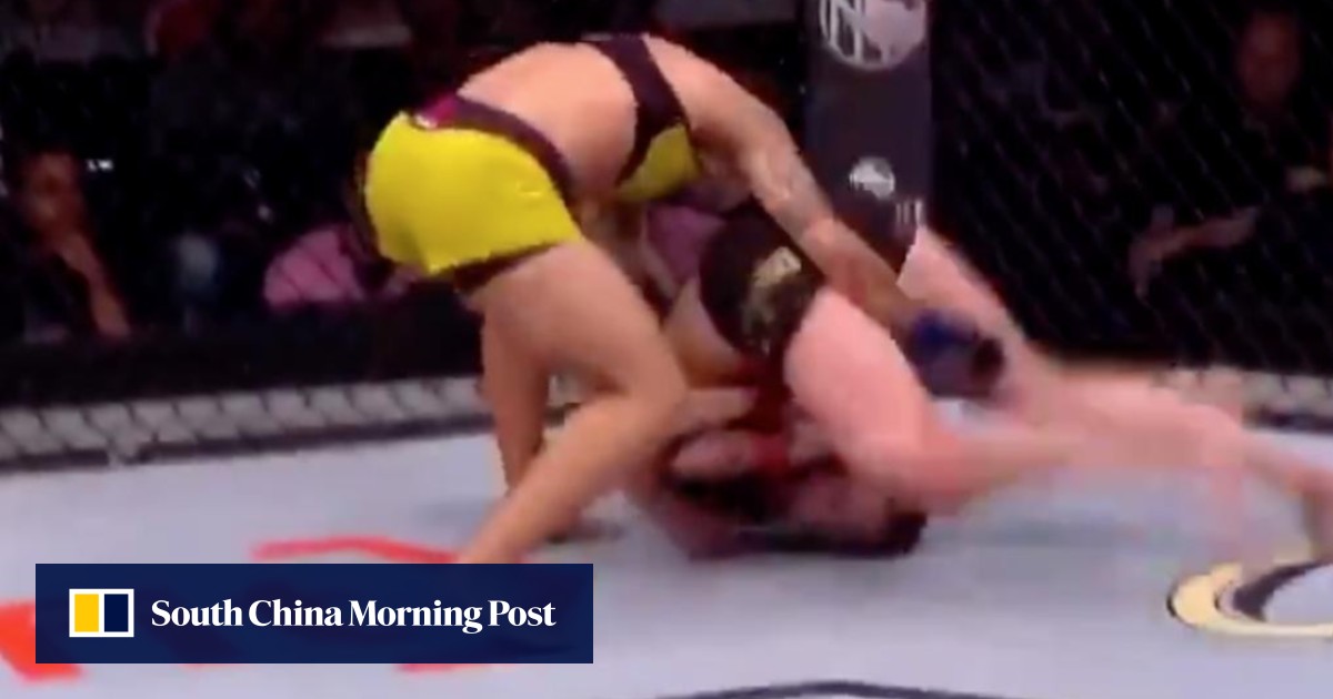 UFC 237 Jessica Andrade body slam KOs Rose Namajunas Anderson Silva suffers brutal knee injury South China Morning Post