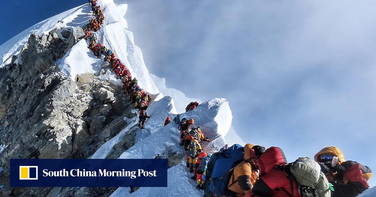 Everest Death Toll Swells To At Least Eight Climbers Amid Traffic Jams On Overcrowded Peak 