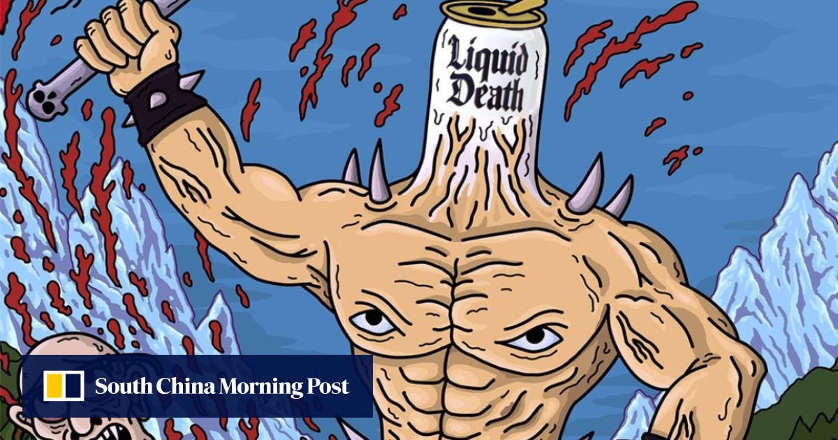 liquid death water ad