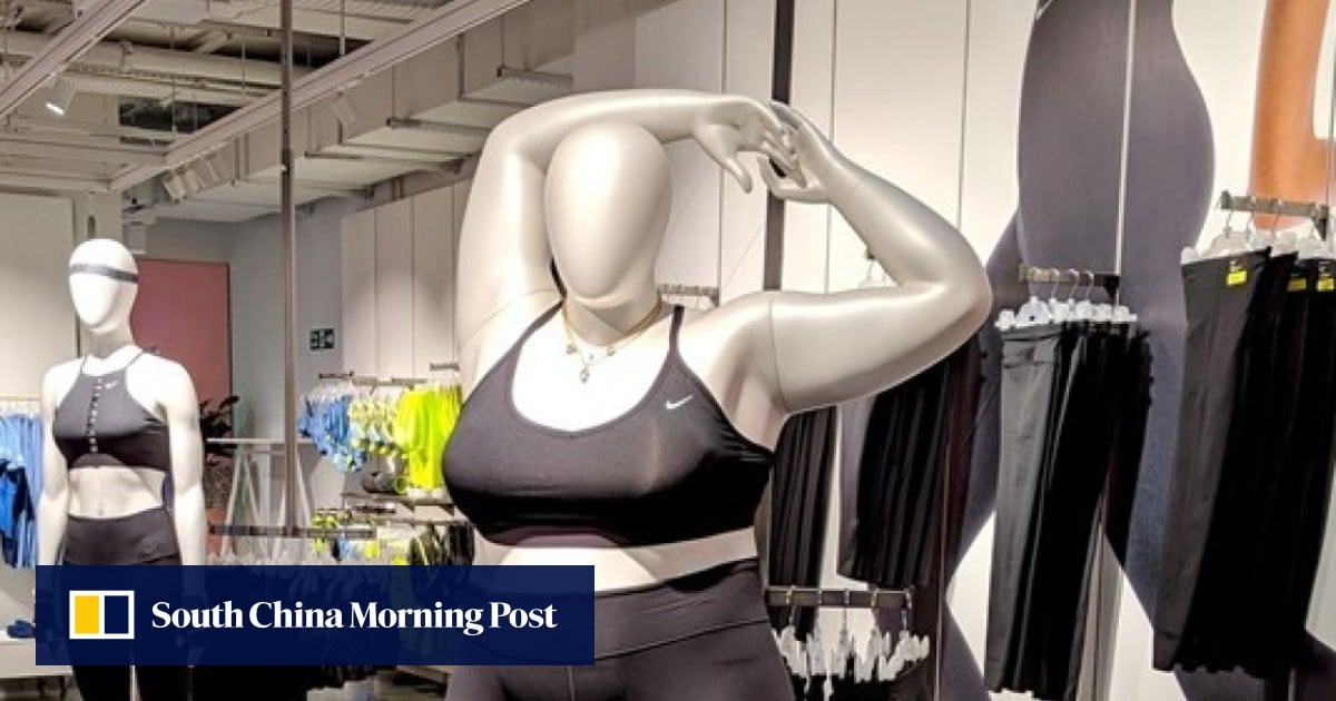 Plus size Nike mannequins recognition of reality or obesity promoters Critics stir up debate on social media South China Morning Post