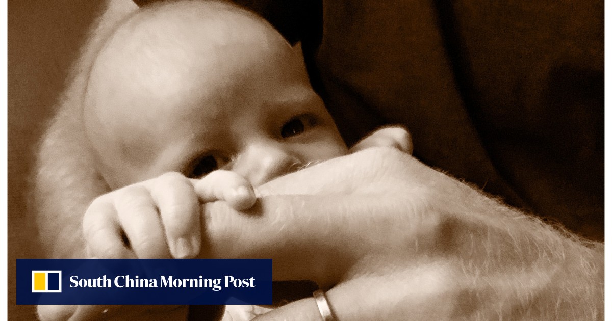 Prince Harry and Meghan reveal new photo of baby Archie