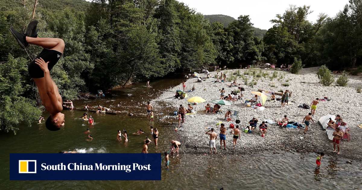 France hits record temperature of 45C as Europe wilts in heatwave | South China Morning Post Record high temperature roasts... 