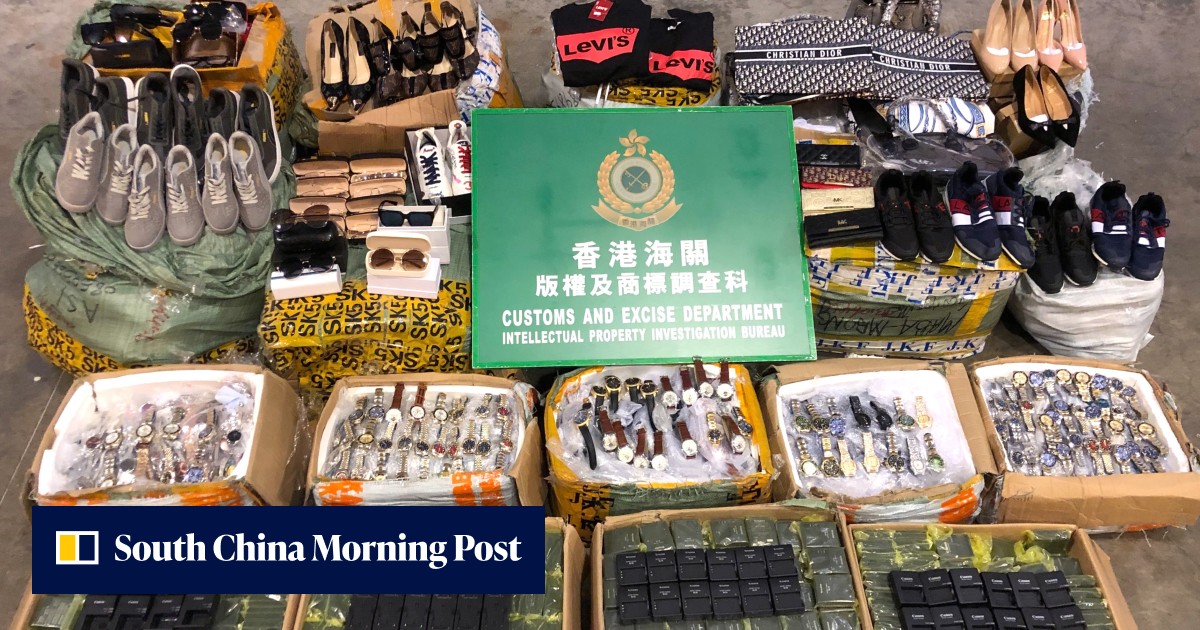 Customs Rummage Case Customs officials seize US$61,450 worth of counterfeit goods on truck ...