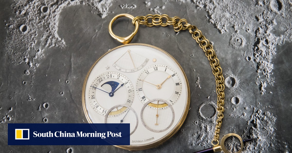 George Daniels Space Traveller 1 pocket watch inspired by the