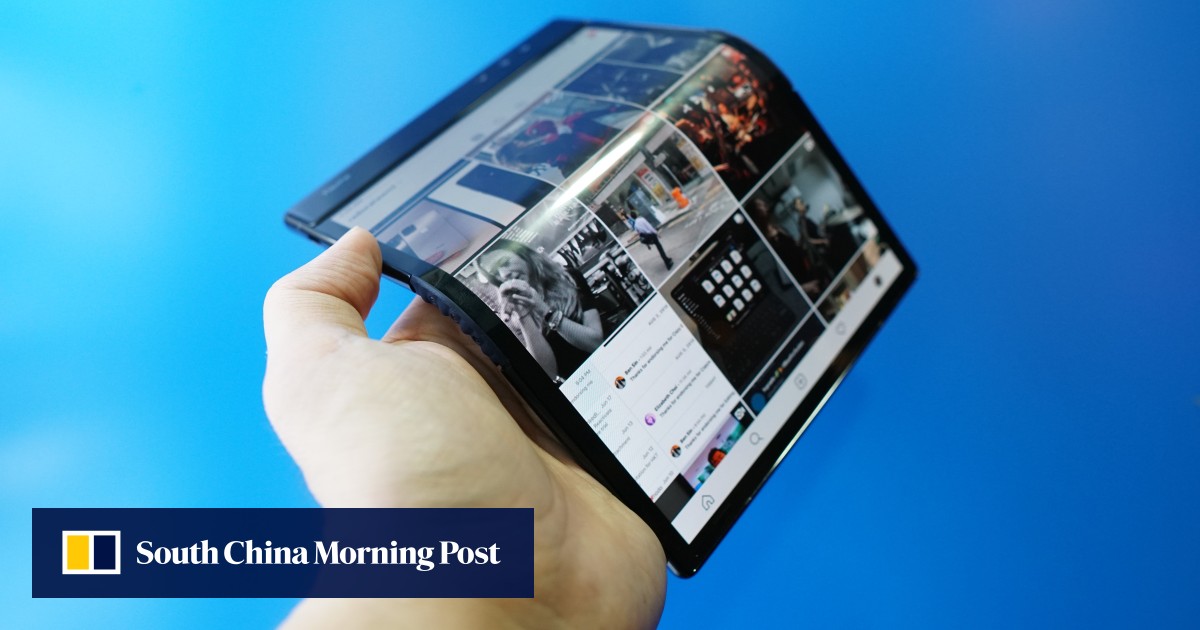 world's first foldable phone