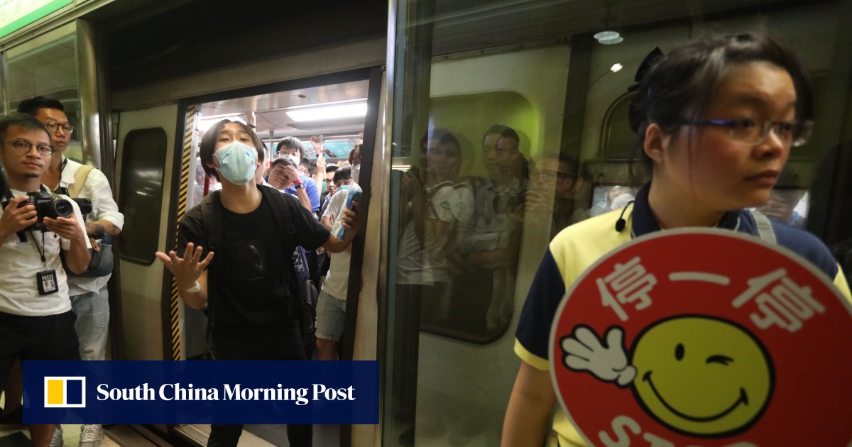 Hong Kong train services return to normal as anti-government protesters ...