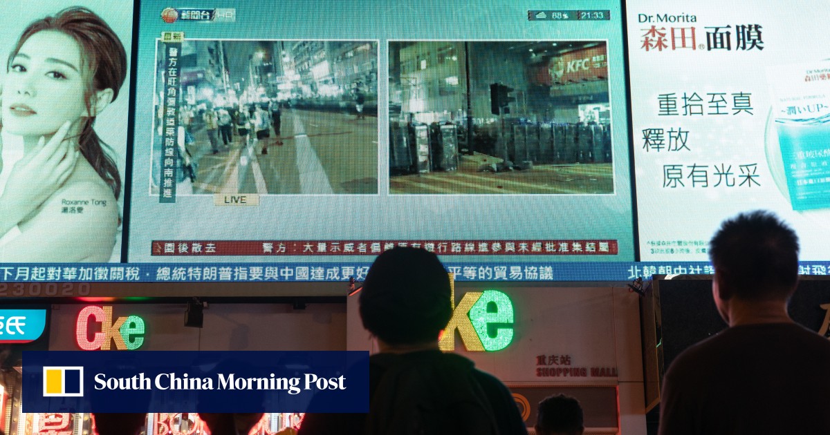 Lack of live news on Hong Kong protests in English keeps many residents