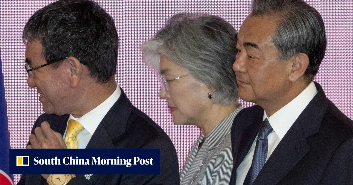 Foreign ministers of China, Japan and South Korea to meet amid strained ...