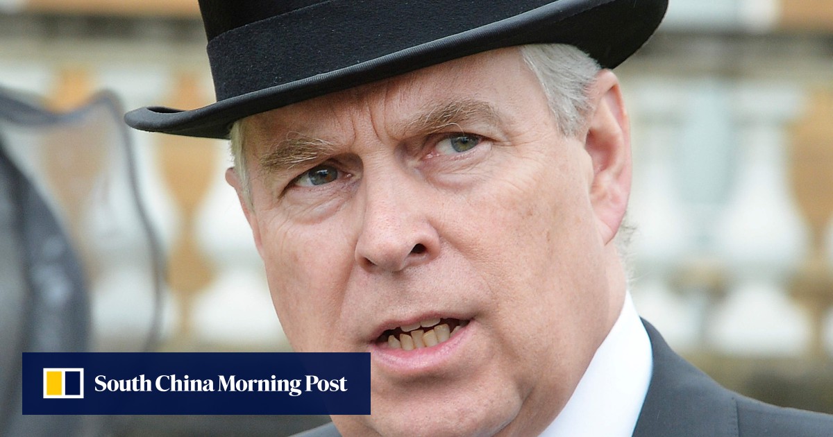 Prince Andrew seen getting foot massage from young woman ...