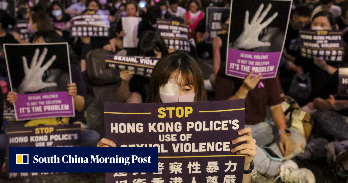 Thousands gather at #MeToo rally to demand Hong Kong police answer ...