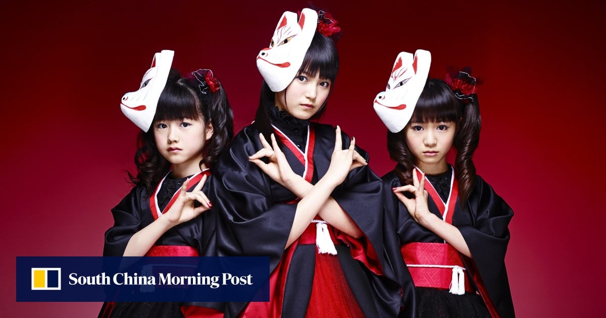 japanese metal band guy in dress Ladybeard