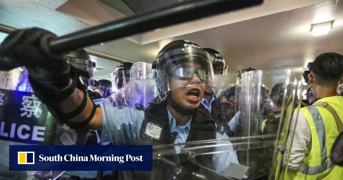 Hong Kong police get green light to carry extendable batons while off