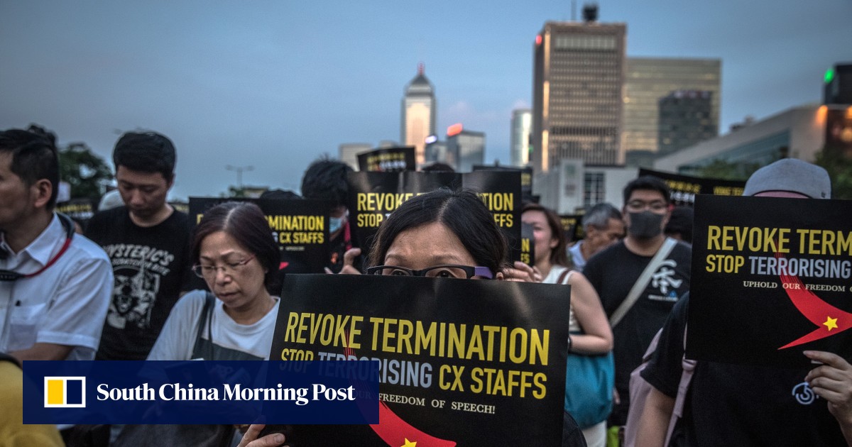Why Cathay Pacifics Firing Of Employees Amid The Hong Kong Protests Should Worry Us All South 
