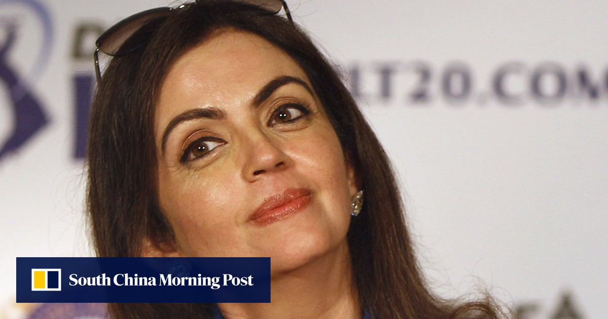 5 Things You Didn T Know About Nita Ambani Wife Of Asia S Richest Man Mukesh Ambani South China Morning Post She has an undergraduate degree in commerce from narsee. richest man mukesh ambani