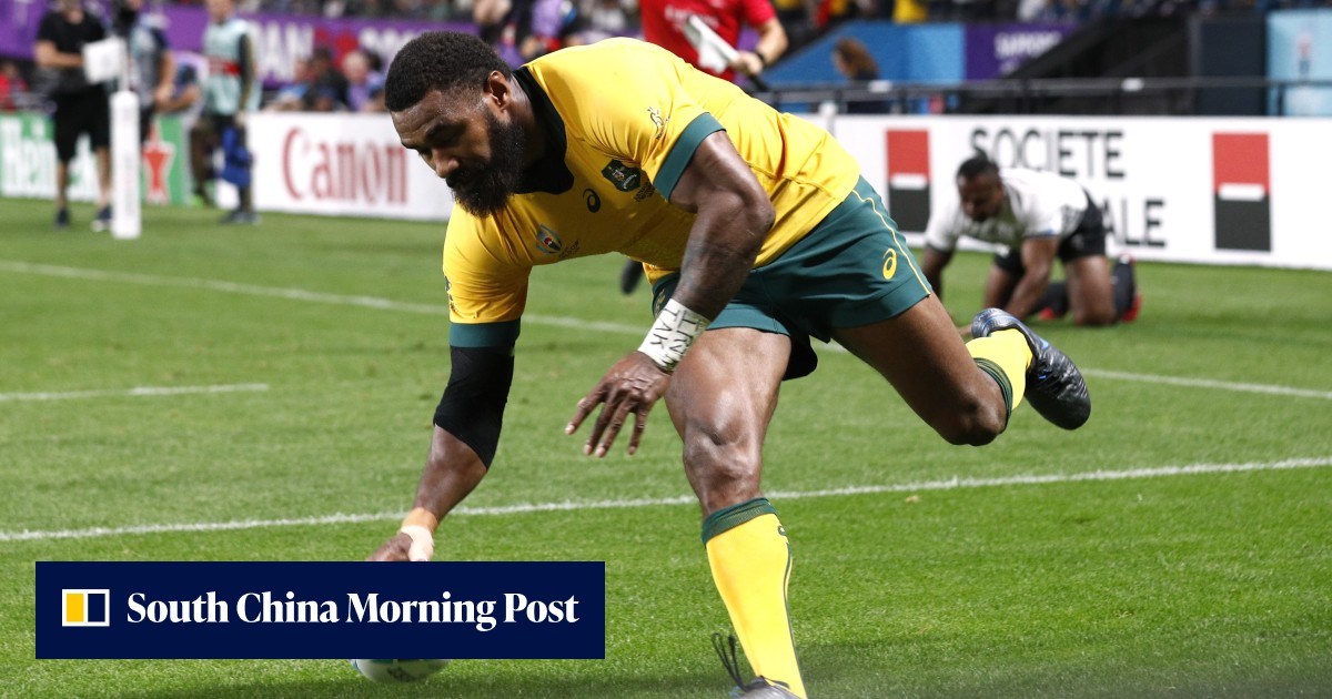 Rugby World Cup 2019: Australia beat Fiji after surviving almighty ...
