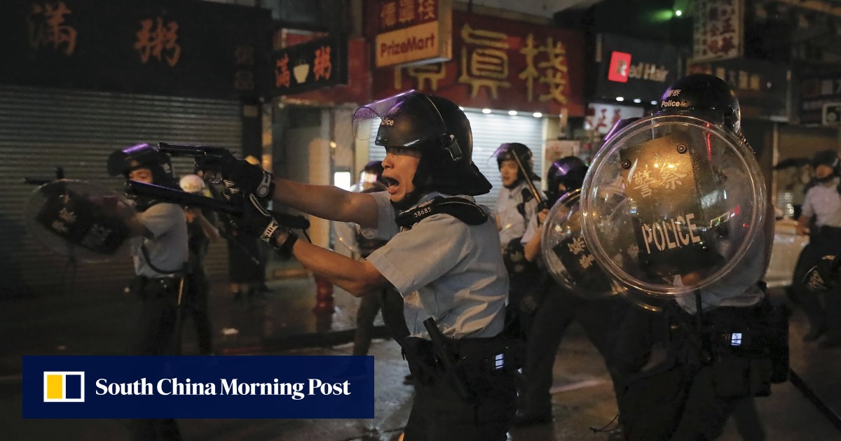 Hong Kong police may have to open fire if protesters attempt to snatch guns, warns head of