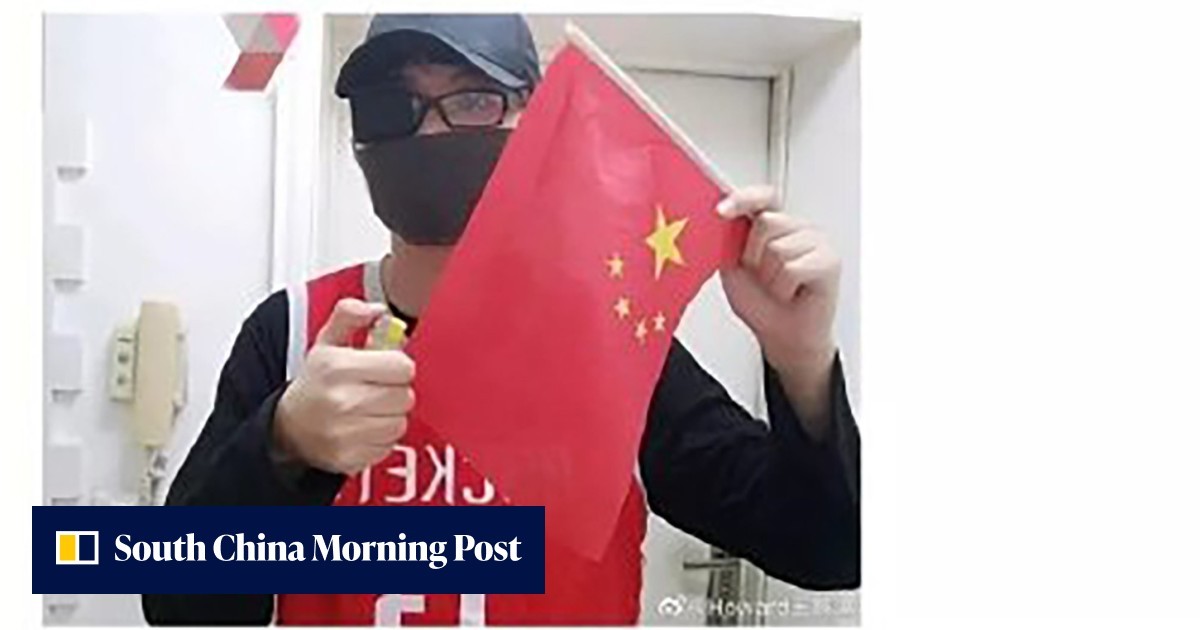 Chinese Houston Rockets fan who taunted police with threat to burn ...