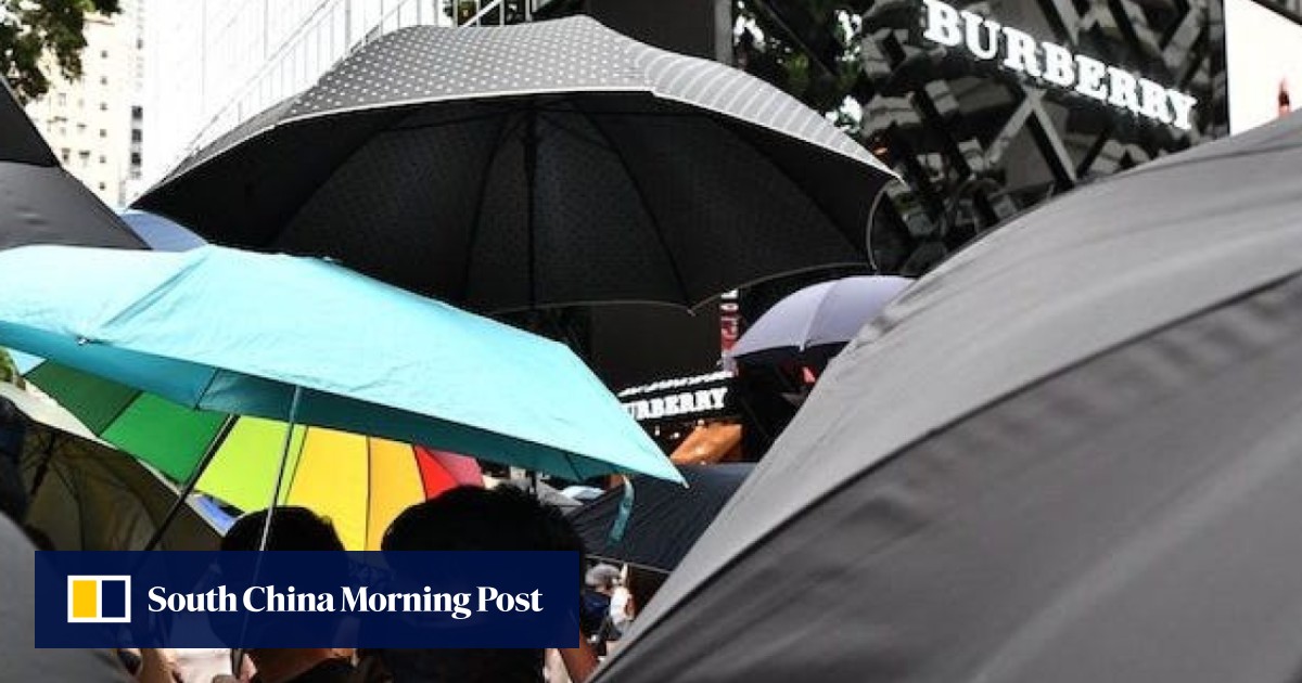 Will Burberry be the first luxury brand to leave Hong Kong, as protests ...