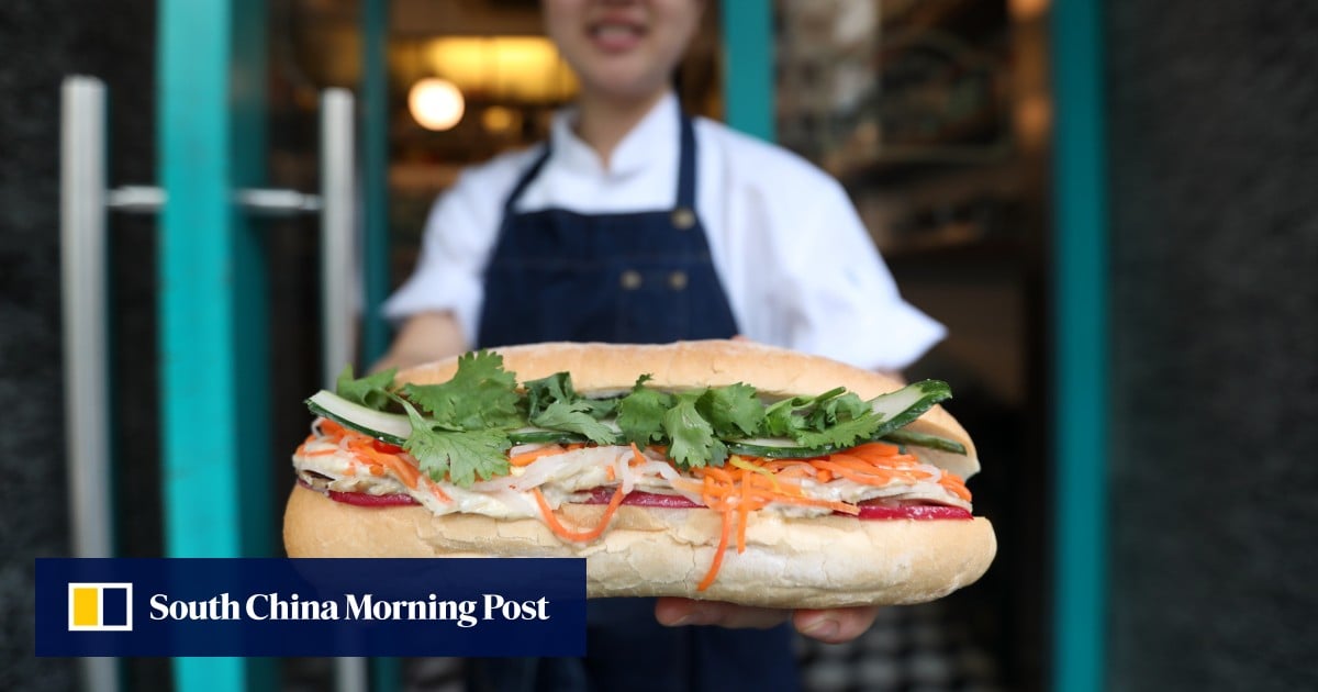 How was banh mi invented?