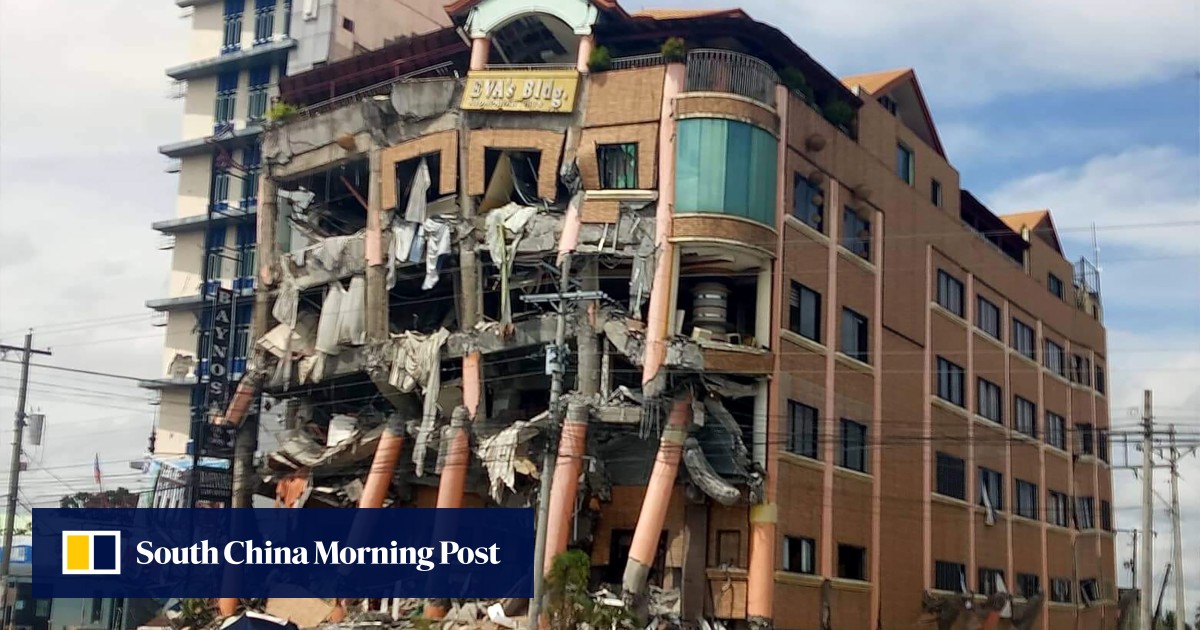 Philippines hit by third earthquake in a month, killing 20 - South China Morning Post
