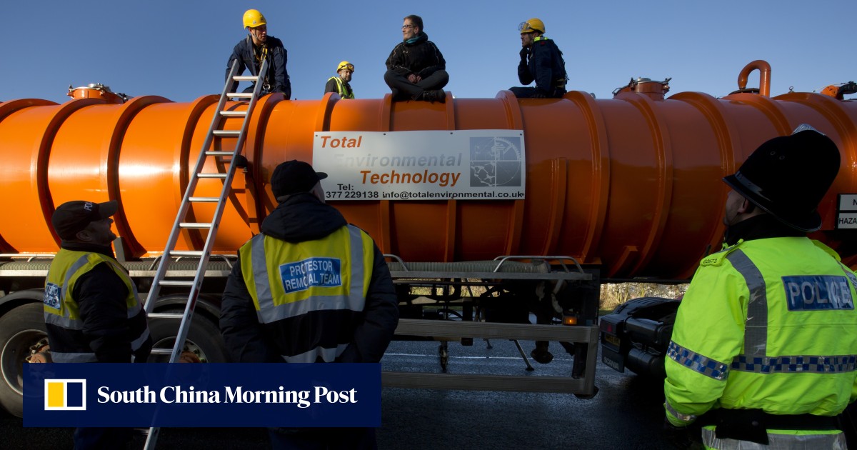 Britain makes surprise U-turn by calling halt to fracking - South China Morning Post