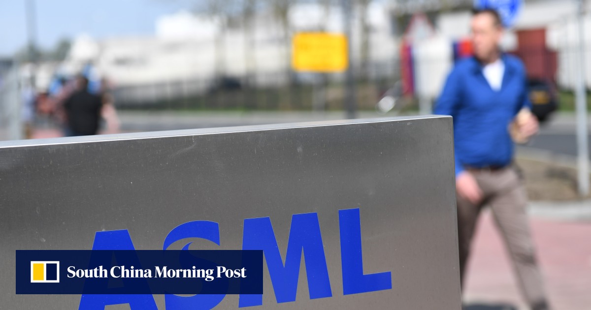 Dutch chip maker ASML denies reports delayed China order is due to US
