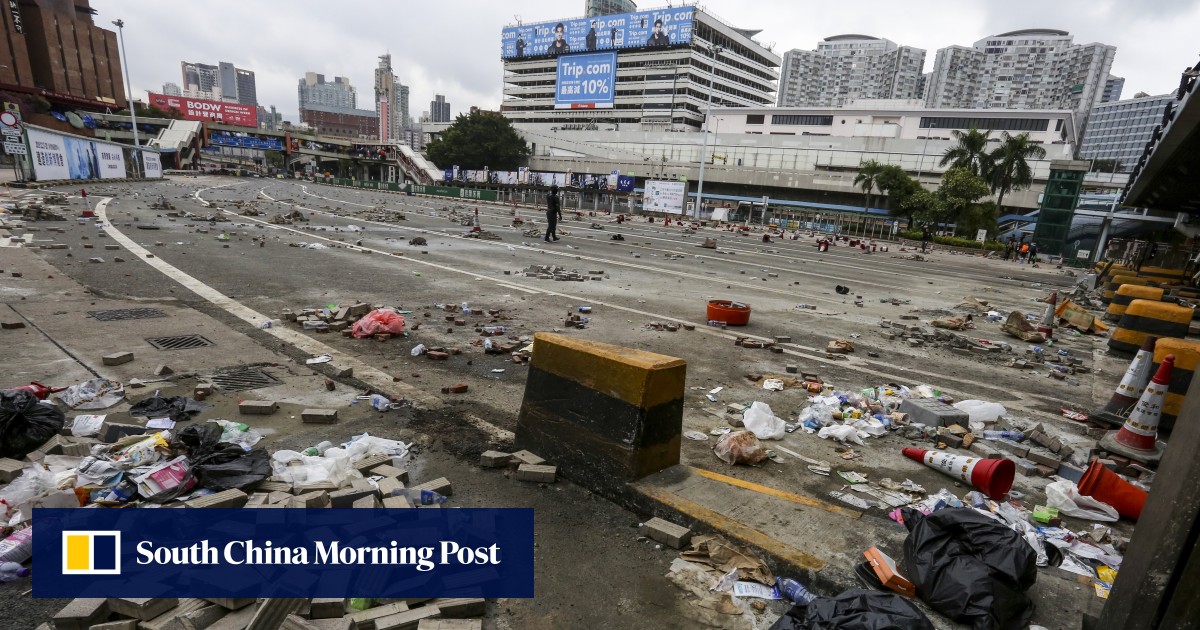 Shuttler Zhang Beiwen in ‘video game’ as she experiences protest carnage - South China Morning Post