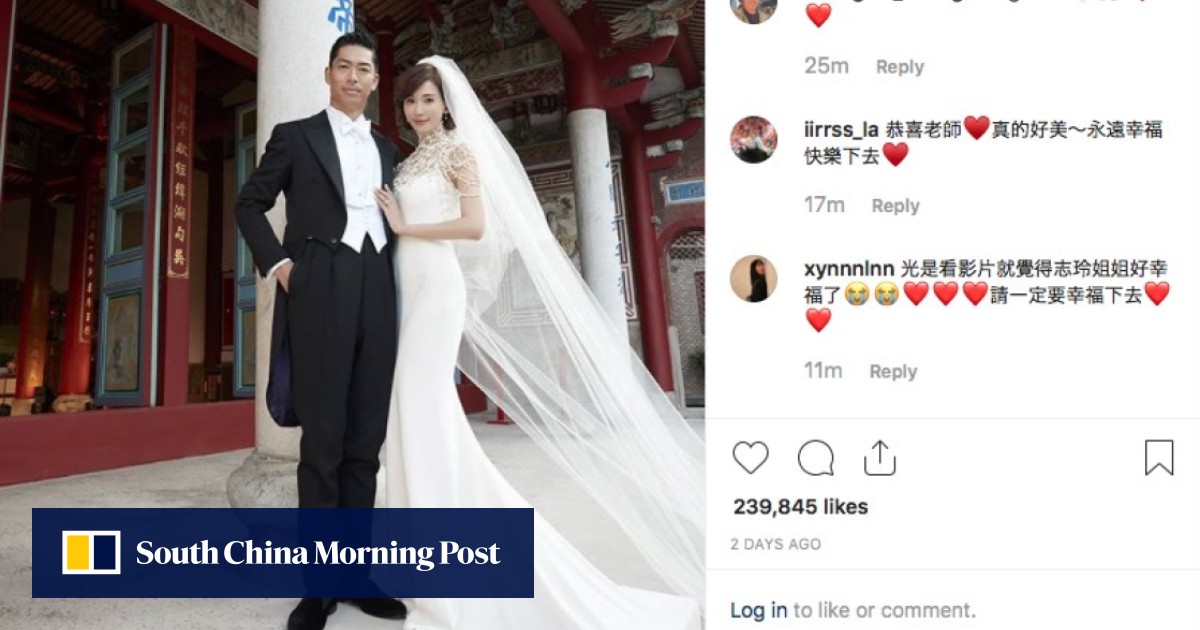 Lin Chi Ling And Pop Star Akira Wed In Taiwan Actress Vows To