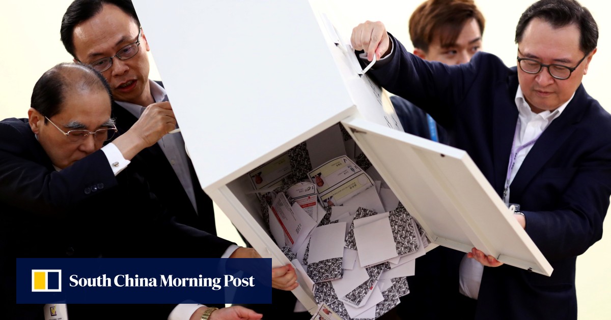 Hong Kong election results giving opposition camp huge win ...