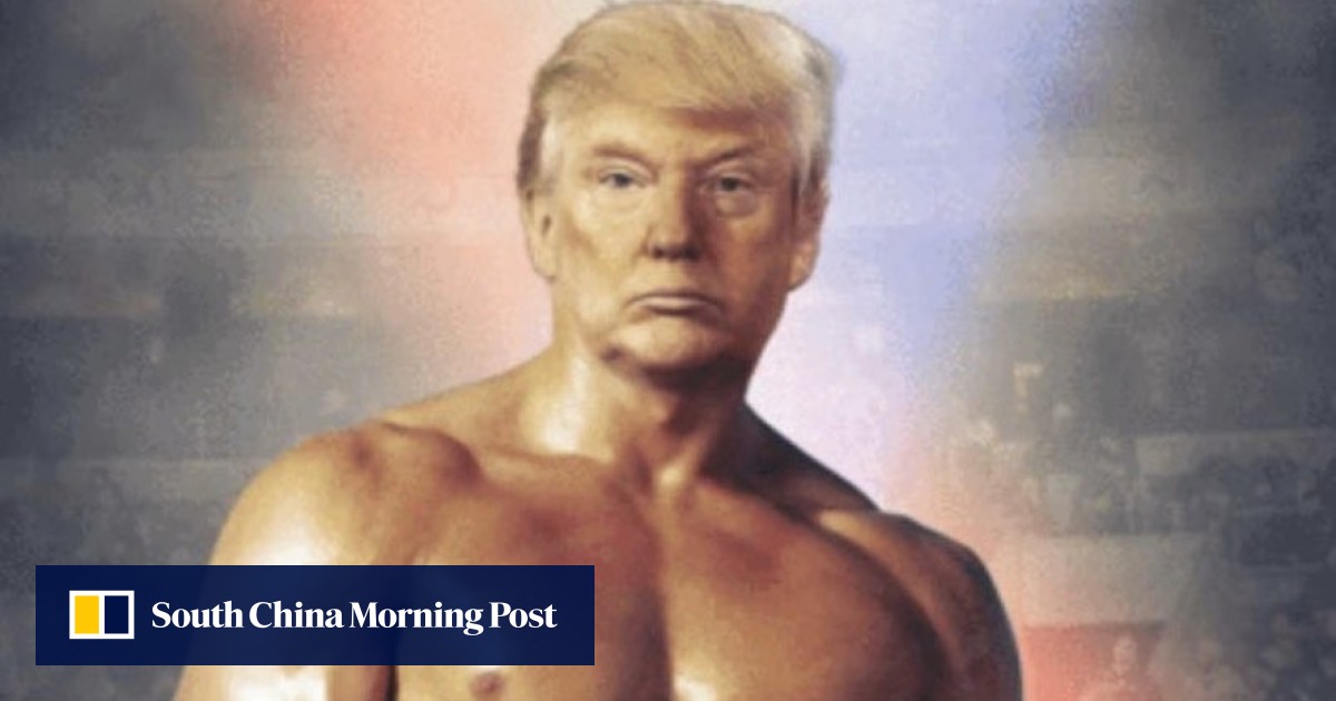 Donald Trump Brags About His Gorgeous Chest At Rally After Tweeting Image Of Himself As Rocky South China Morning Post