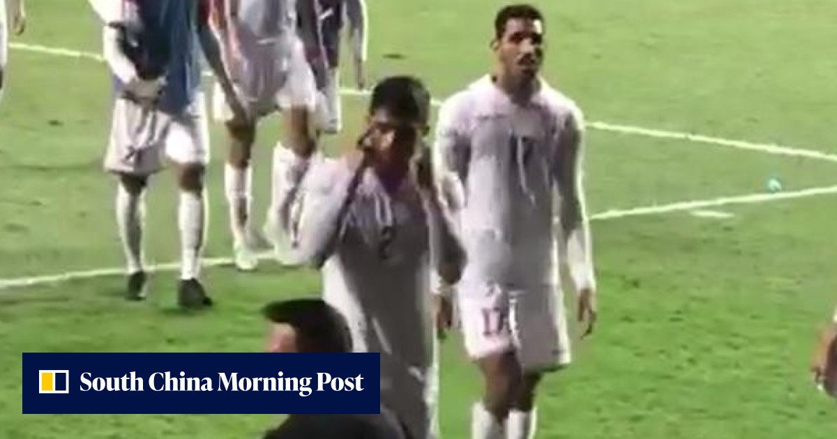 Fifa World Cup: 10-match ban for Bahrain player over racist gesture ...
