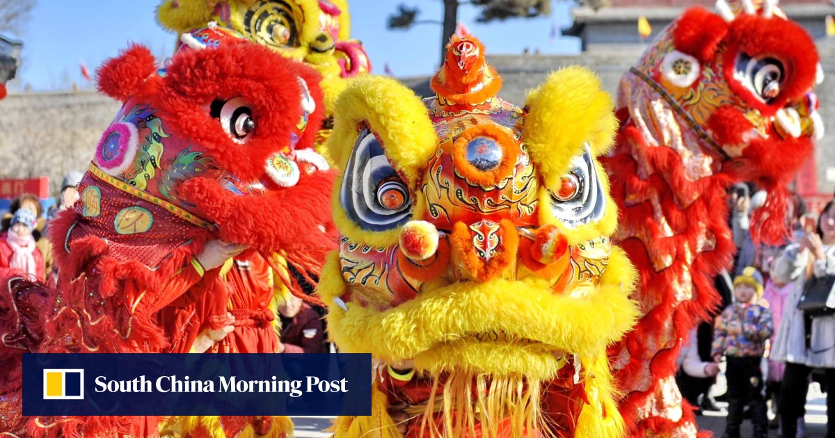 Lunar New Year Lions Aren T Native To China So Where Did The Traditional Lion Dance Come From South China Morning Post