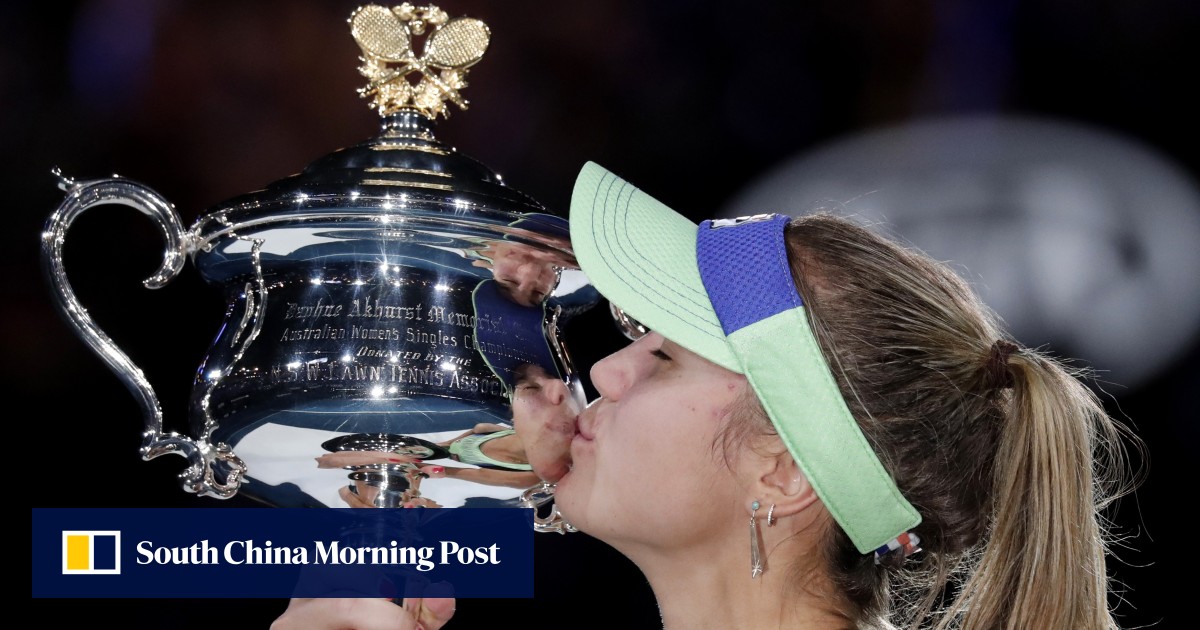 Sofia Kenin downs Garbine Muguruza to win her first grand slam at