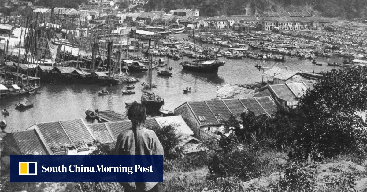 Old photos of Hong Kong's harbours show city's vibrant maritime